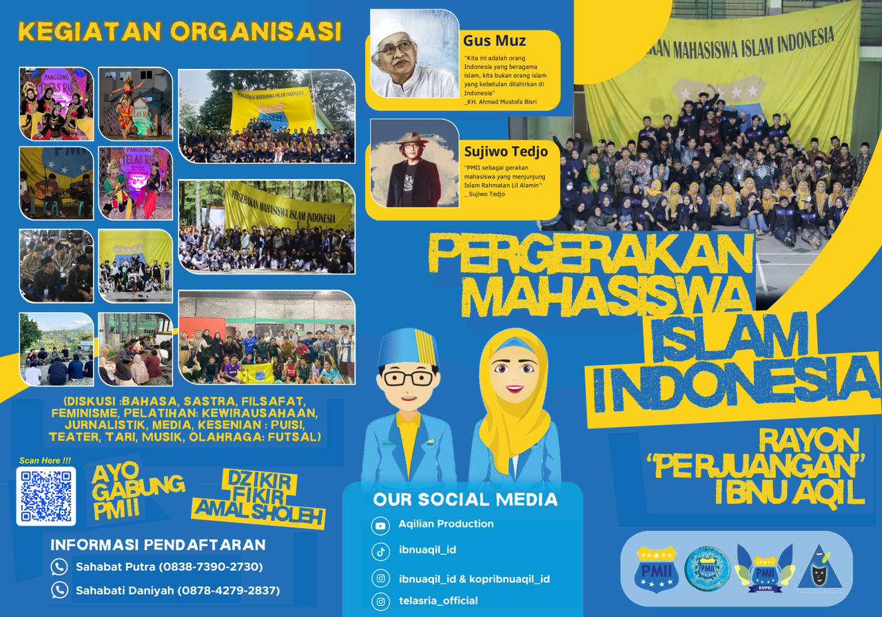 Pendaftaran Calon Anggota PMII Rayon "Perjuangan" Ibnu Aqil 2026